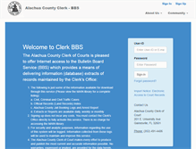 Tablet Screenshot of clerk-bbs.alachuaclerk.org